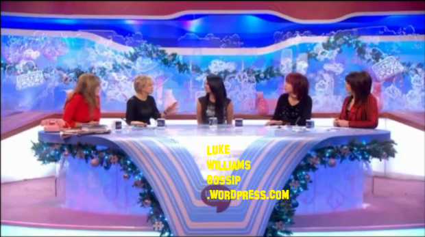 Tulisa Admits She Cry's Over Gary Barlow's Music As She Appears On Loose Women